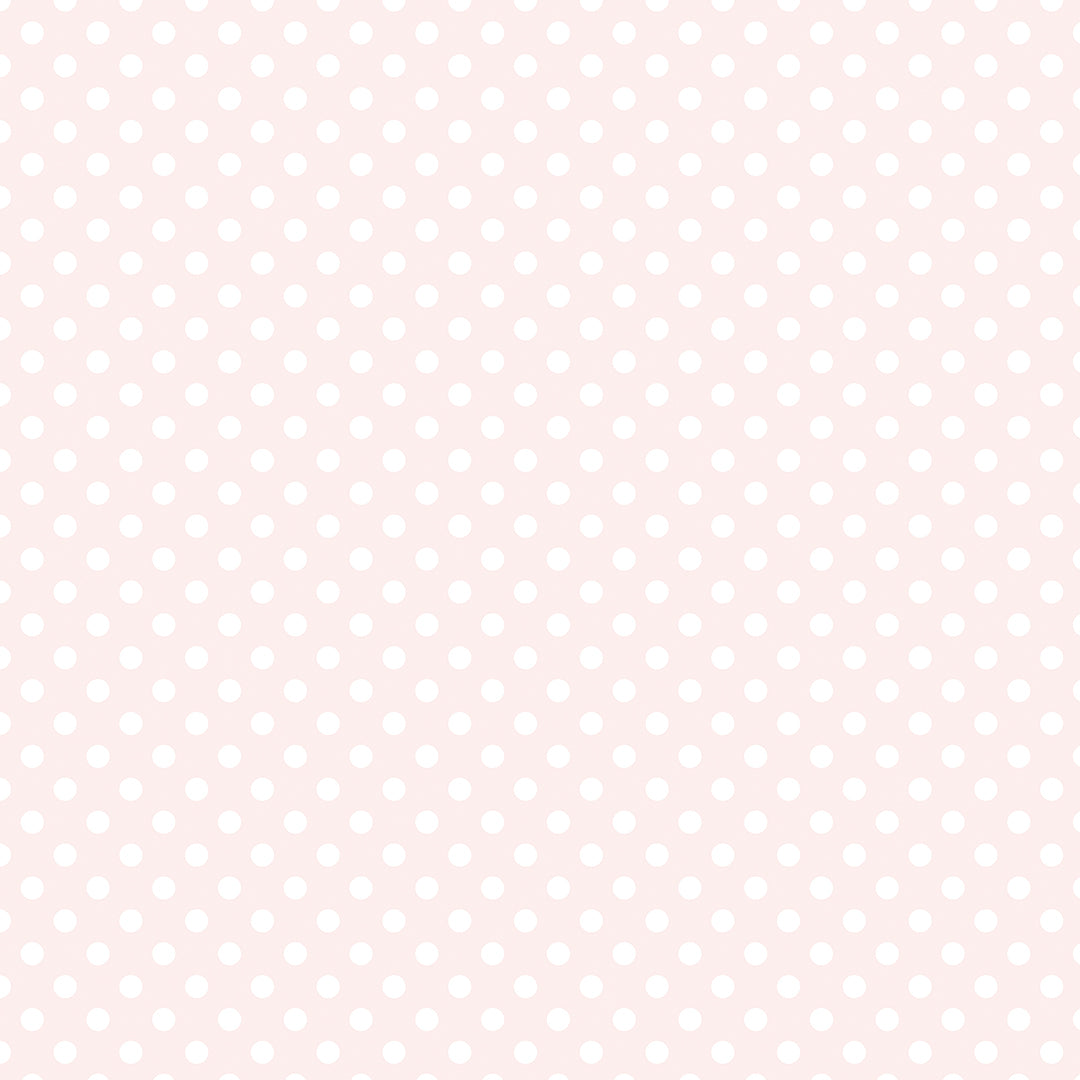 ✅ Zartrosa Punktmuster ✅ Elegant & verspielt 🎀 Für Kinderzimmer & Babyzimmer 🌸 Selbstklebende Tapete — by Pimp My Wall