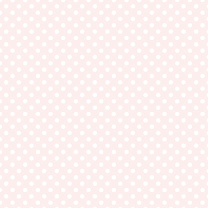 ✅ Zartrosa Punktmuster ✅ Elegant & verspielt 🎀 Für Kinderzimmer & Babyzimmer 🌸 Selbstklebende Tapete — by Pimp My Wall