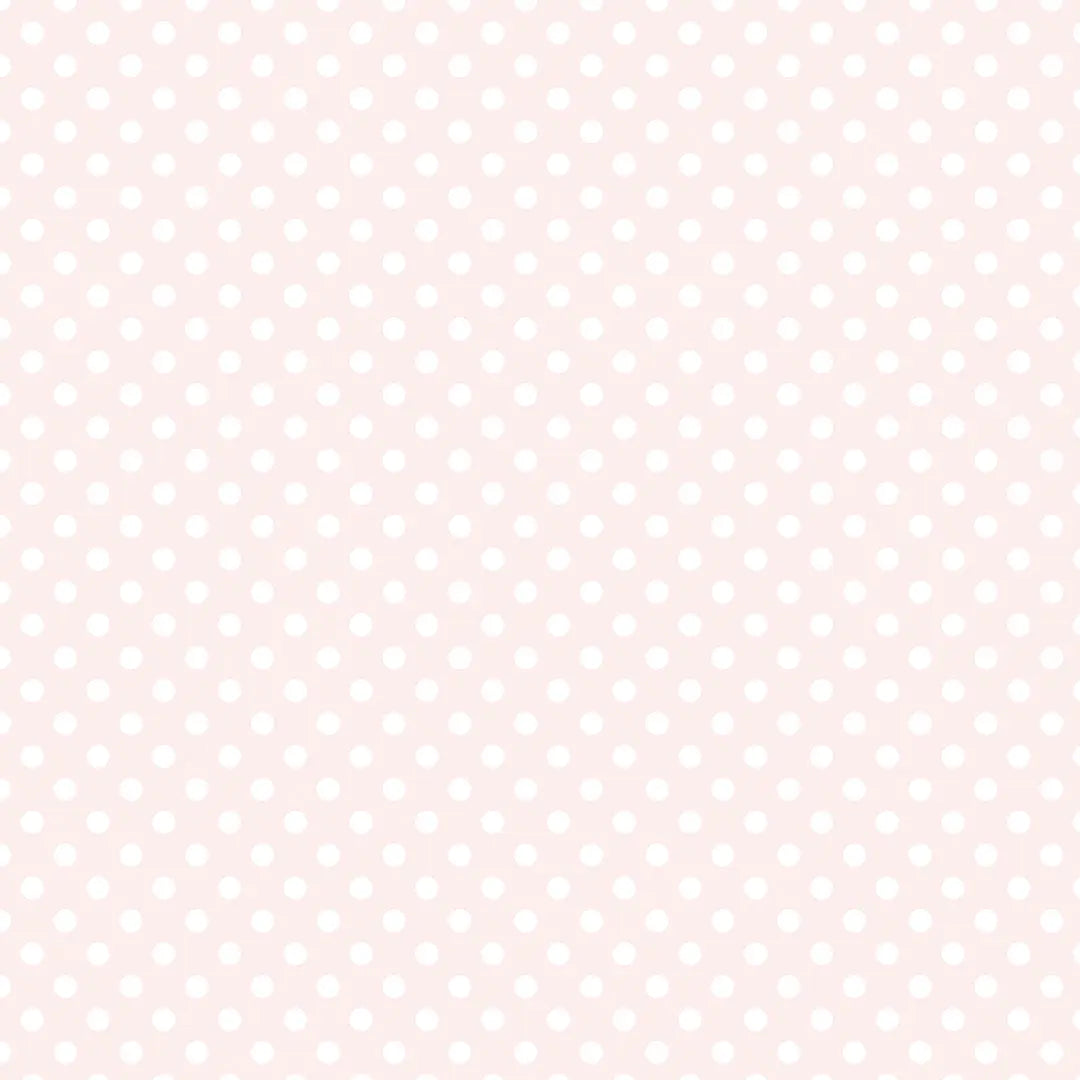 Tapete Kinderzimmer Polka Dots Blush Rosa