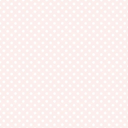 Tapete Kinderzimmer Polka Dots Blush Rosa