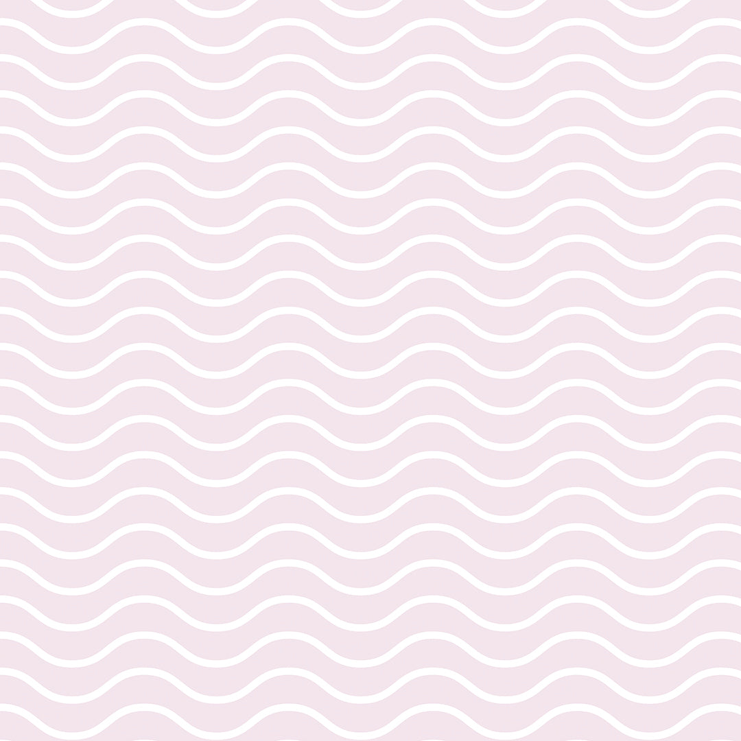 ✅ Zartrosa Wellenmuster ✅ Modern & elegant 🌊 Für Babyzimmer, Kinderzimmer & Wohnräume 🌸 Selbstklebende Tapete — by Pimp My Wall