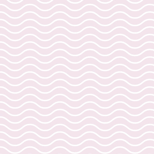 ✅ Zartrosa Wellenmuster ✅ Modern & elegant 🌊 Für Babyzimmer, Kinderzimmer & Wohnräume 🌸 Selbstklebende Tapete — by Pimp My Wall