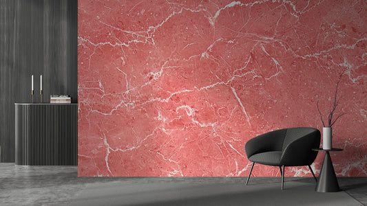 Ruby Red Marble