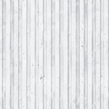 Industrial White Washed Container Wall