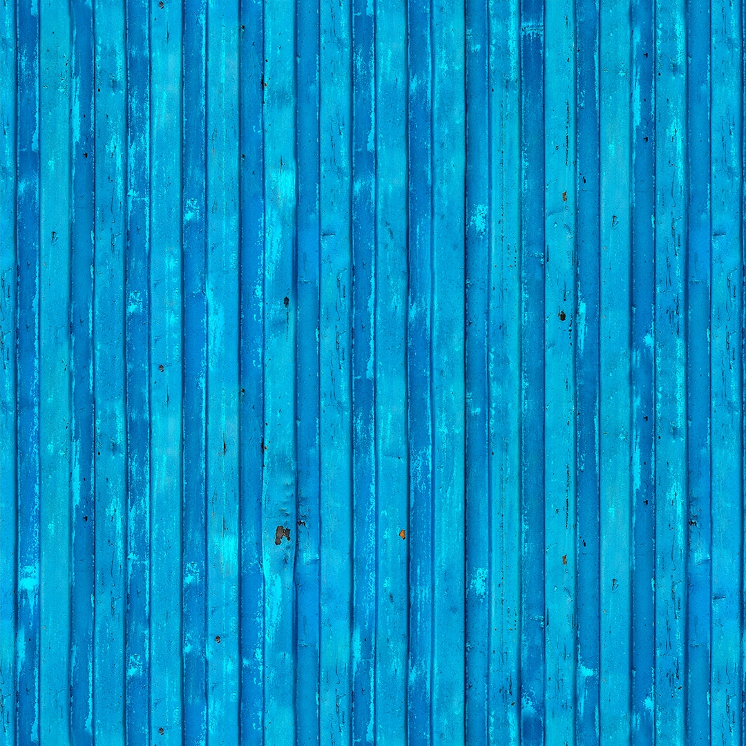 Industrial Blue Metall Container Wall