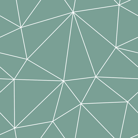 Sage White Geometry Zazz