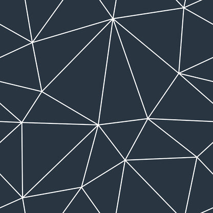Blue White Geometry Zazz