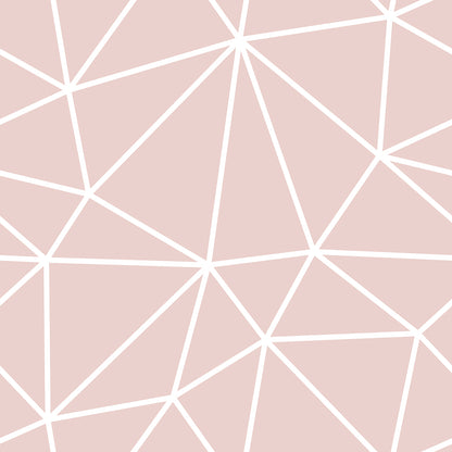 Dusty Pink White Geometry Zazz