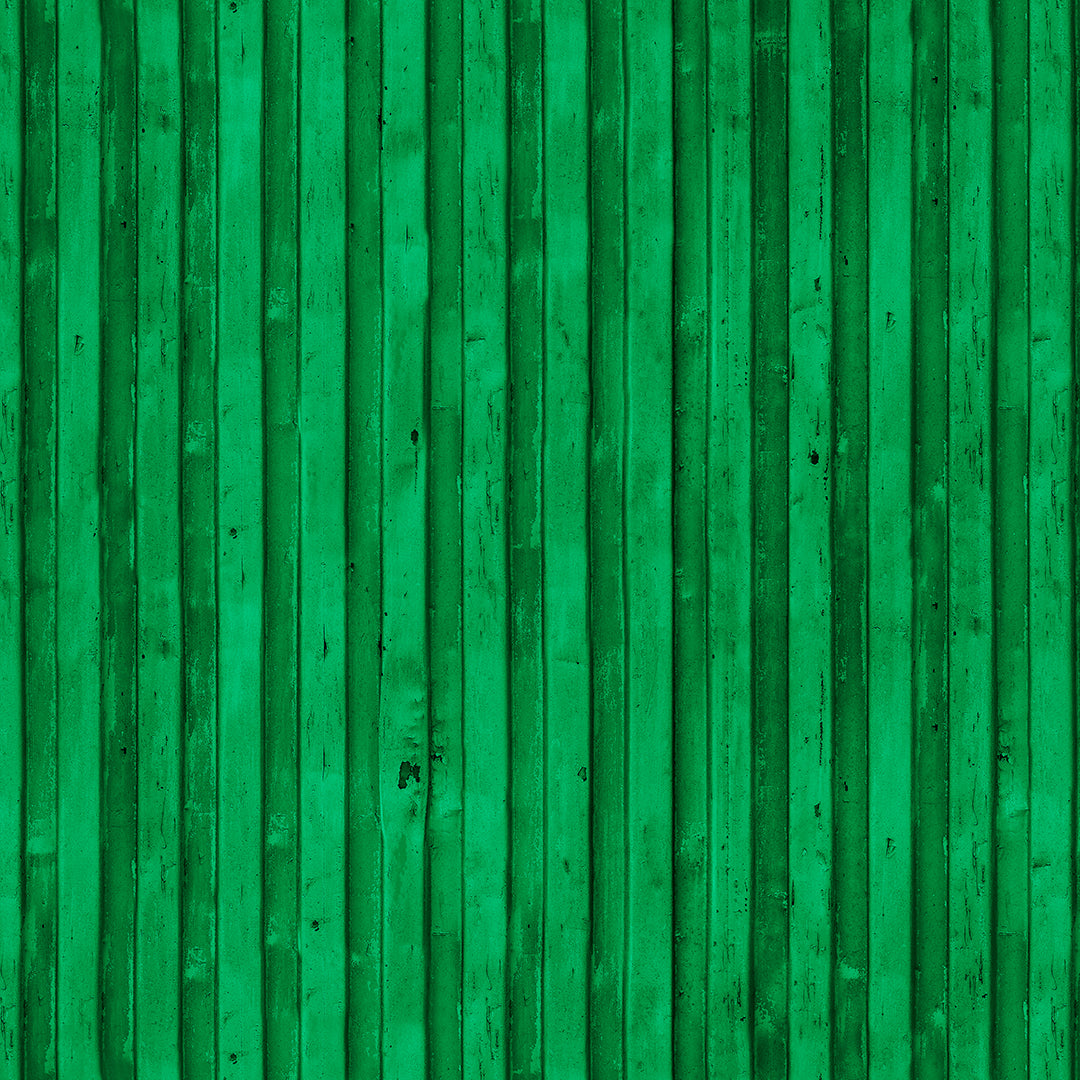 Industrial Bright Green Metall Wall