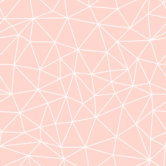 Soft Pink White Geometry Zazz