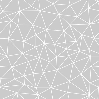 Light Grey White Geometry Zazz