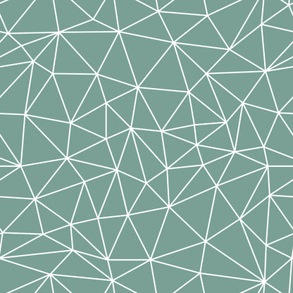 Aqua White Geometry Zazz