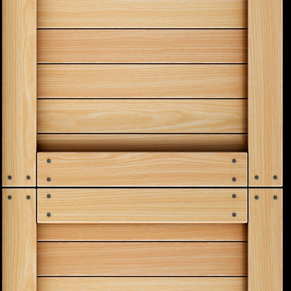 Straight Wooden Crate Panel