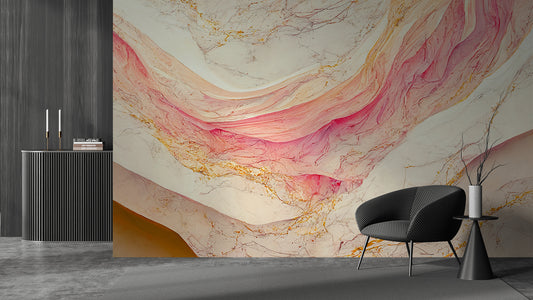 Pink Sunset Marble