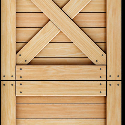 Cross Wooden Crate Panel