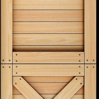 Lower Cross Wooden Crate Panel