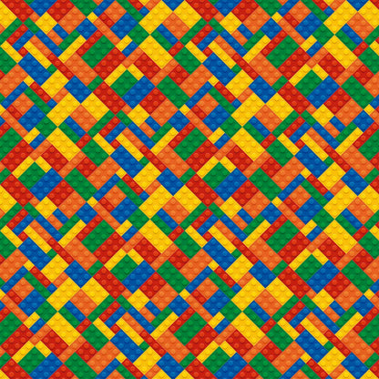 Tapete Kinderzimmer Bausteine Bunt Klein