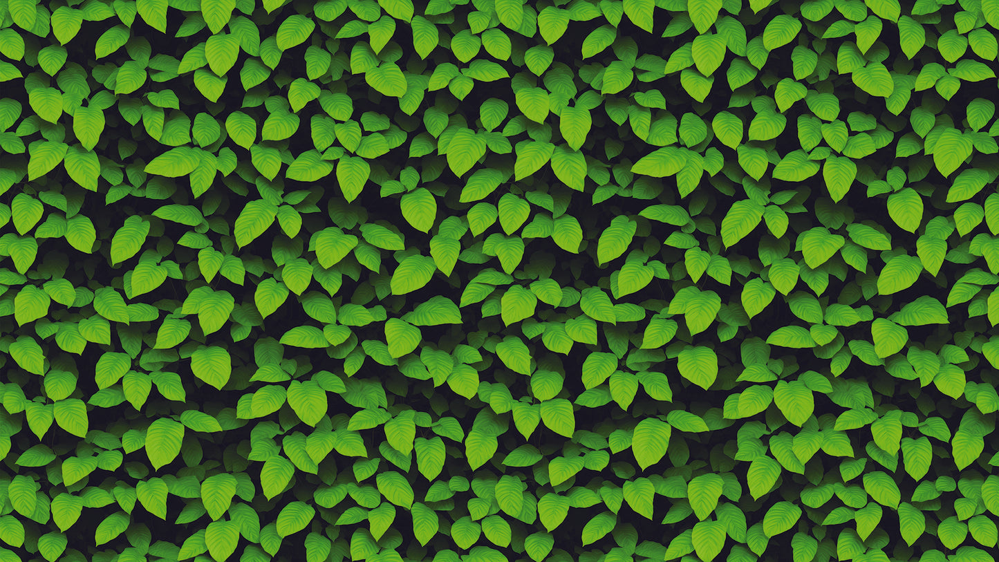 Grüne Blattstruktur im Grid-Look » Struktur trifft Natur  Ordentliche Eleganz  Exklusiv bei Pimp my Wall