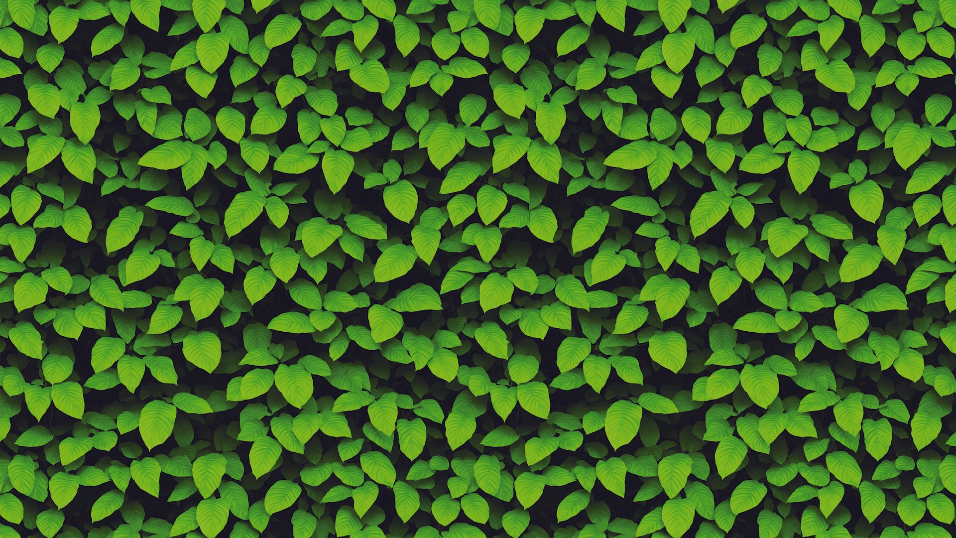 Grüne Blattstruktur im Grid-Look » Struktur trifft Natur  Ordentliche Eleganz  Exklusiv bei Pimp my Wall