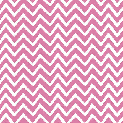 Tapete Kinderzimmer Zickzack Pink