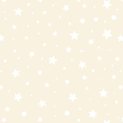 Tapete Kinderzimmer Sternenhimmel Beige