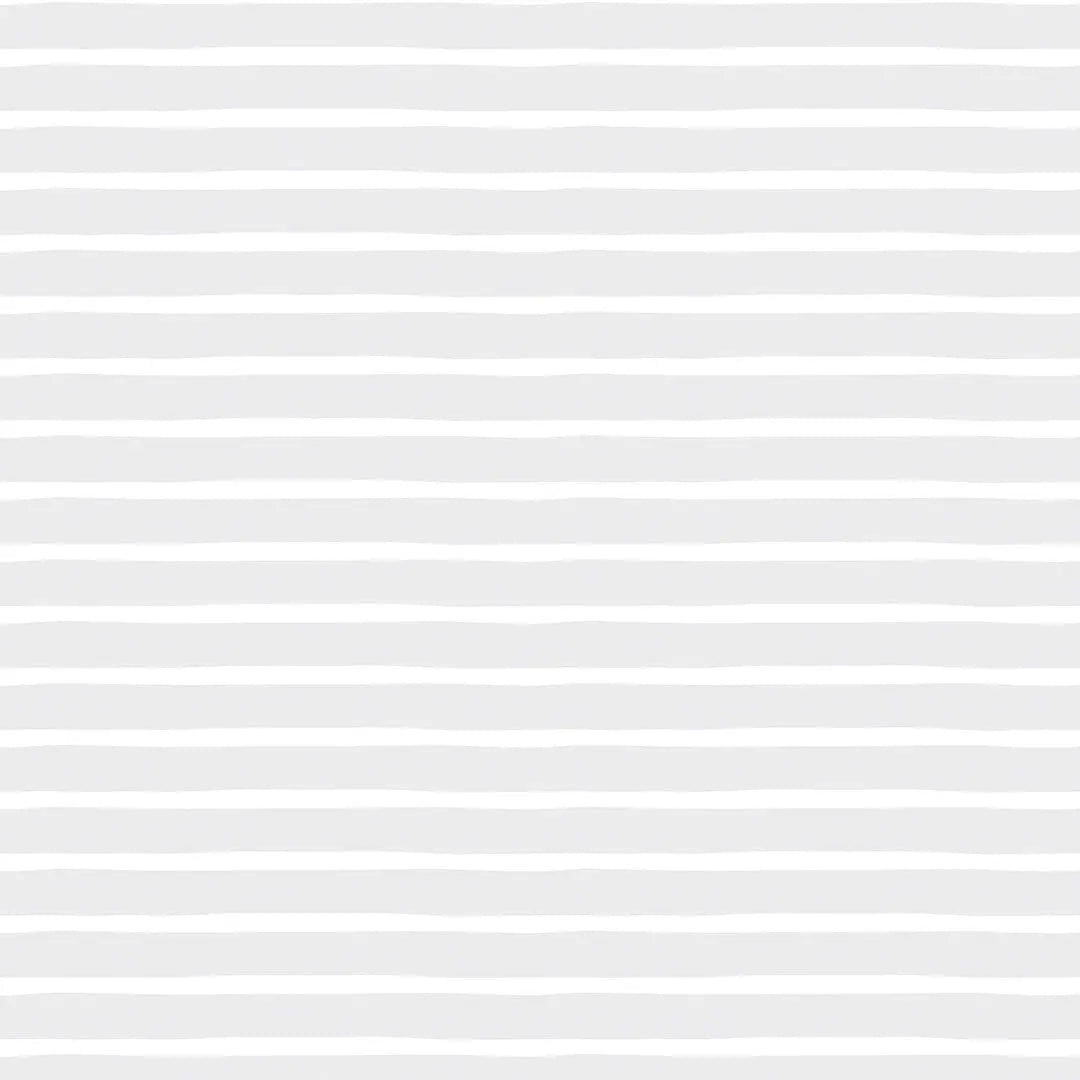 Striped wallpaper for children's room light gray