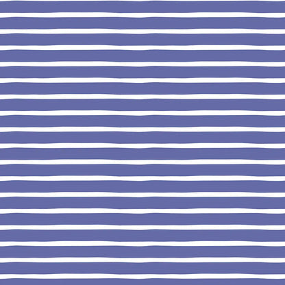 Wallpaper nursery stripes blue-violet