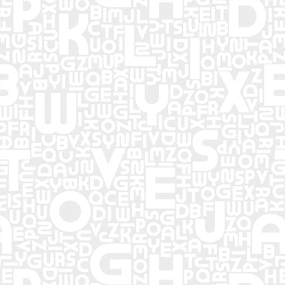 Baby Deccore Alphabet Collection Pantone