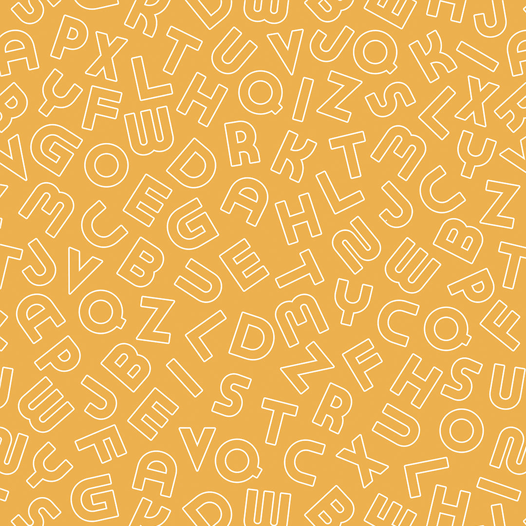 Baby Deccore Alphabet Outline Collection