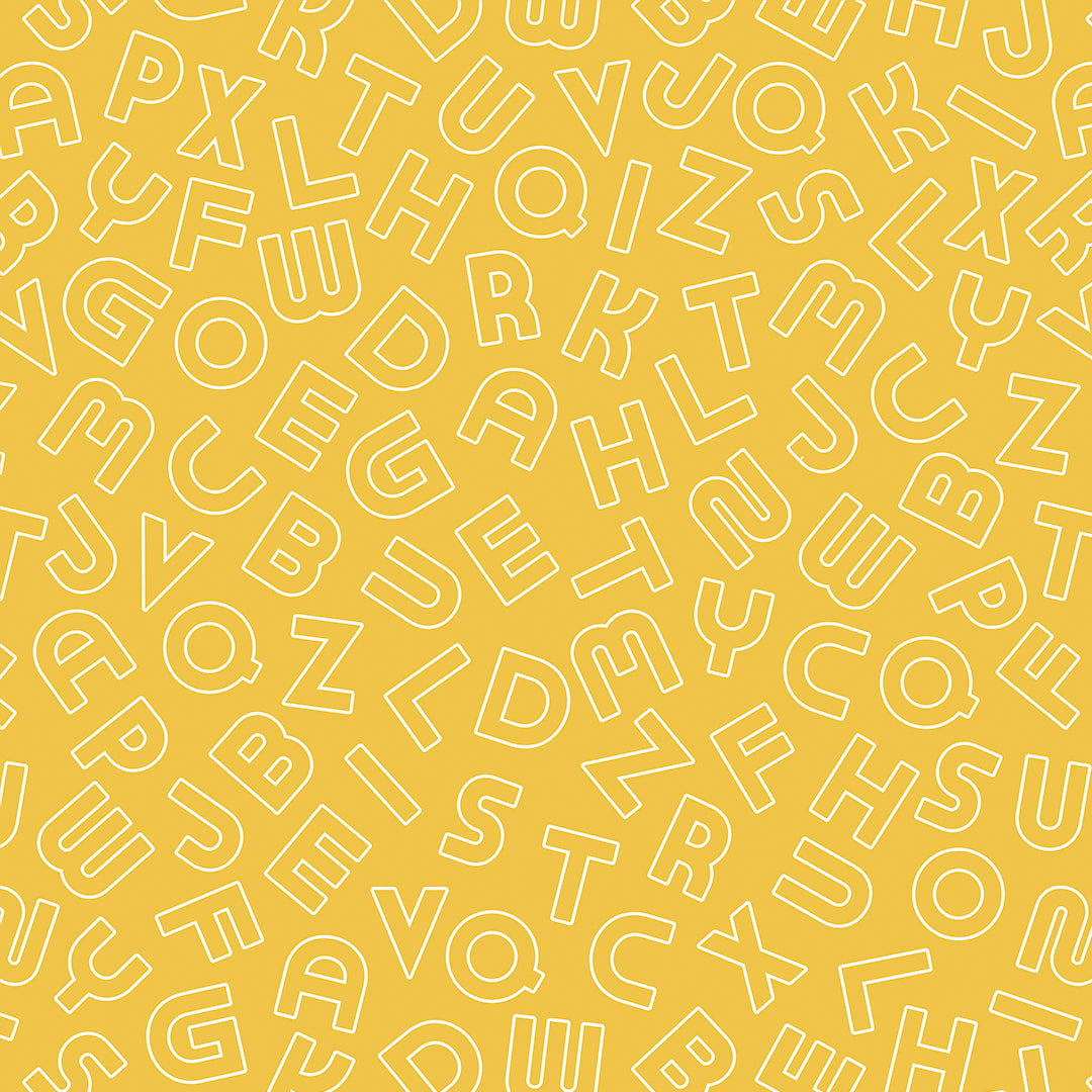 Baby Deccore Alphabet Outline Collection