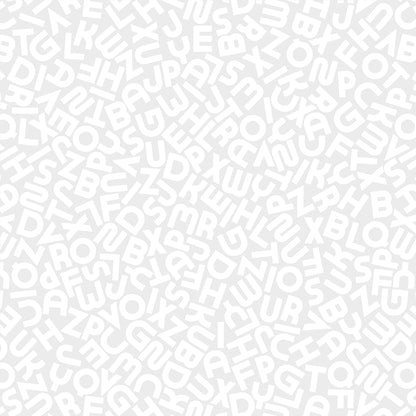 Baby Deccore Alphabet Fun Collection Pantone