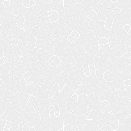 Baby Deccore Alphabet Streu Collection Pantone