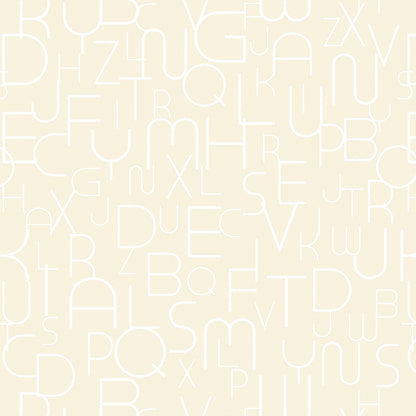 Baby Deccore Alphabet Flow Collection Pantone