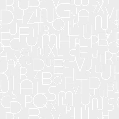 Baby Deccore Alphabet Flow Collection Pantone