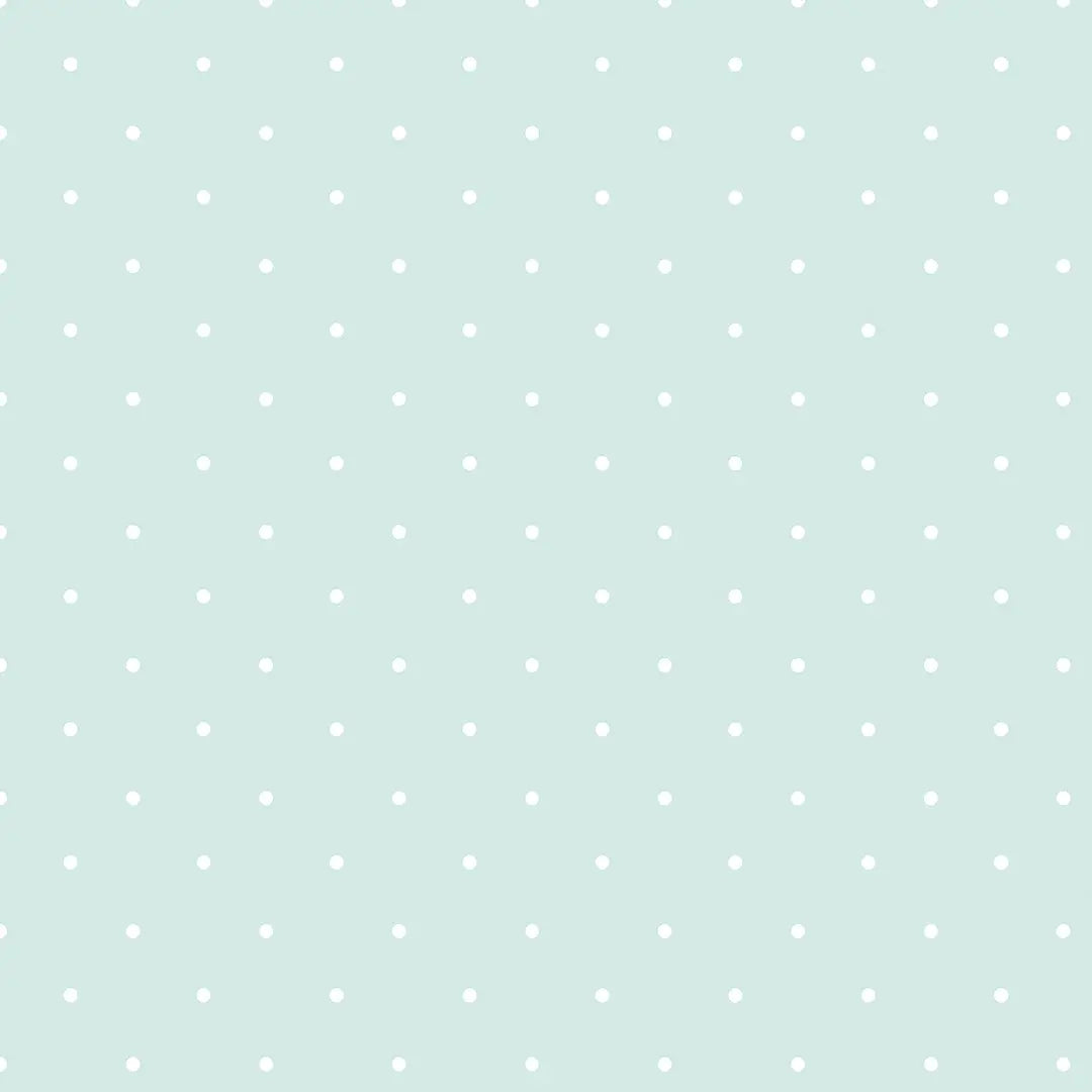 Tapete Kinderzimmer Punkte Pantone Mint