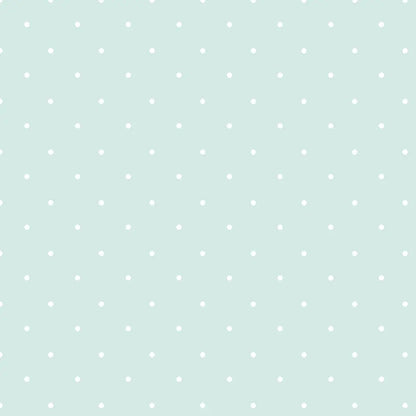 Tapete Kinderzimmer Punkte Pantone Mint