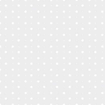 Wallpaper children's room dots light gray