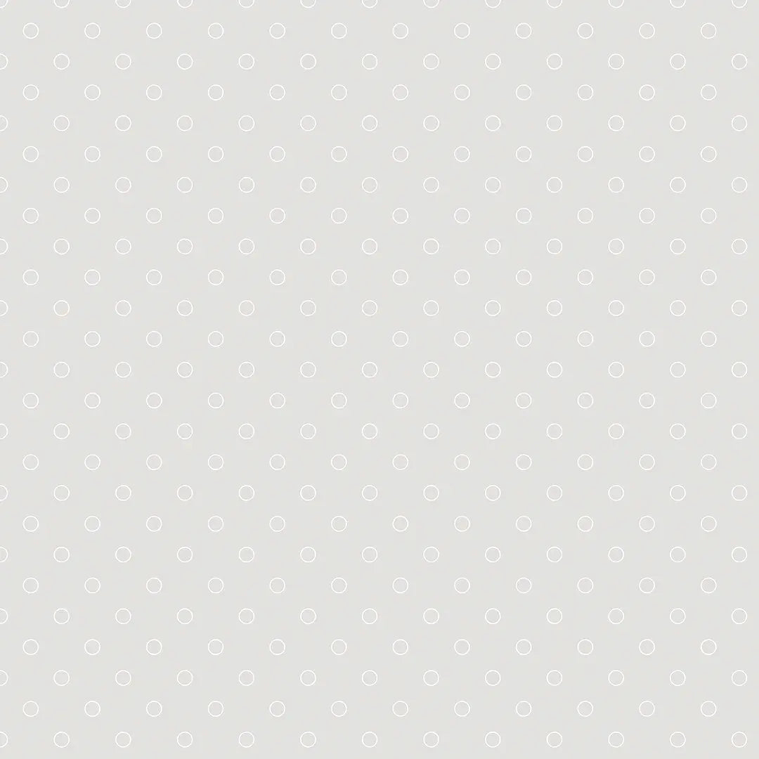 Wallpaper nursery rings light gray