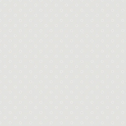 Wallpaper nursery rings light gray