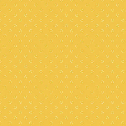 Wallpaper nursery rings mustard yellow