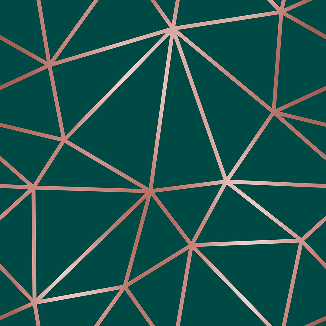 Rosegold Thick Emerald Zazz