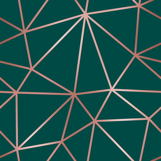 Rosegold Thick Emerald Zazz