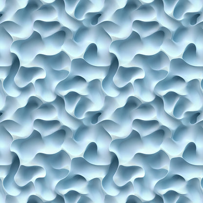 3D Effekt in Eisblau  Wellenstruktur mit Tiefe  selbstklebende Tapete  PVC-frei  Lieferzeit 2-4 Werktage PCC FoliaConcept