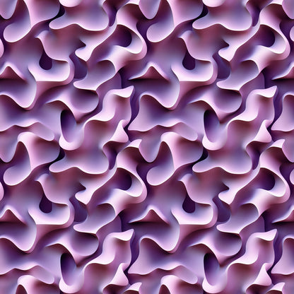 3D Tapete in Lila & Rosa  Wellenstruktur mit plastischem Effekt  selbstklebende Tapete  PVC-frei  Lieferzeit 2-4 Werktage PCC FoliaConcept