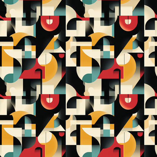 Retro Geometrie Abstrakt