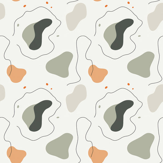 Organische Formen Abstrakt