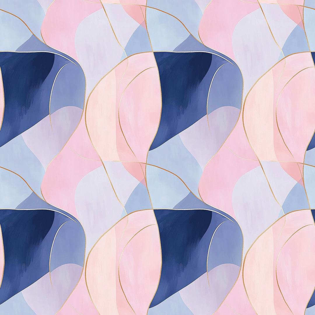 Pastell Wellen  Abstrakt