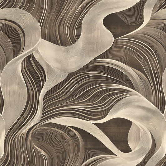 Fließende Wellen Abstrakt