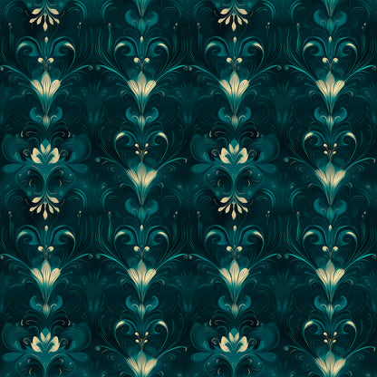 Arabesque Emerald Bloom