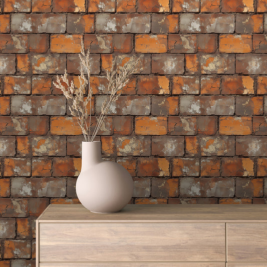 Klinker Vintage-Orange Brick